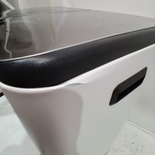 FDW RECTANGULAR STEP TRASH CAN WITH INNER BUCKETS AND HINGED LIDS - 60L (2X30L) - WHITE (MODEL: LY-60) image 13