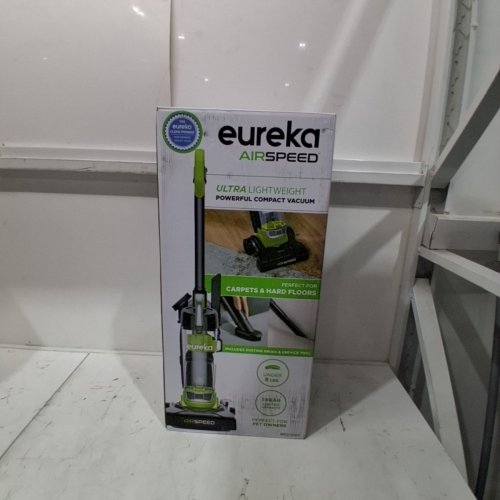 EUREKA AIRSPEED ULTRA-LIGHTWEIGHT COMPACT BAGLESS UPRIGHT VACUUM CLEANER - GREEN/BLACK (MODEL: NEU100C) image 7