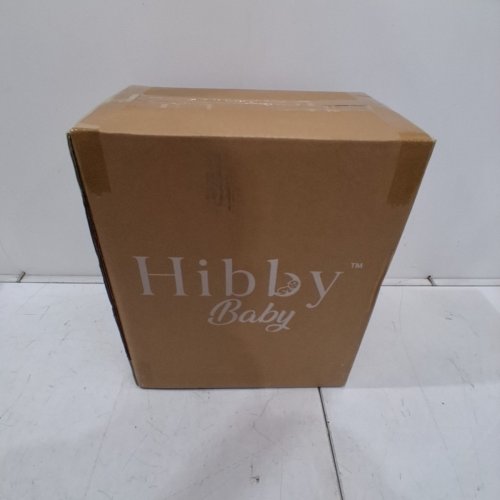 HIBBY BABY NON-SLIP BATH SEAT ON SUCTION CUPS WITH LED TEMPERATURE DISPLAY AND ACCESSORIES - 6M+ - BEIGE image 2