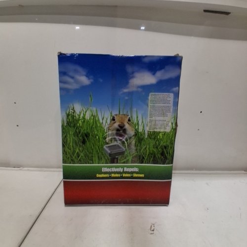 10PK SOLAR POWERED RODENT REPELLERS - 400 HZ, 7,500 SQ. FT. - BLACK image 5