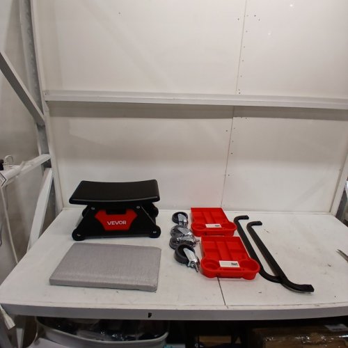 VEVOR MECHANICS STOOL - 4" WHEELS 330LBS CAP (MODEL- BLC9010) image 2