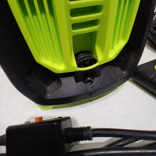 JOWQUE ELECTRIC PRESSURE WASHER WITH 4 NOZZLES AND FOAM CANNON - 4800 PSI - 2.8 GPM - BLACK/GREEN (MODEL: image 4