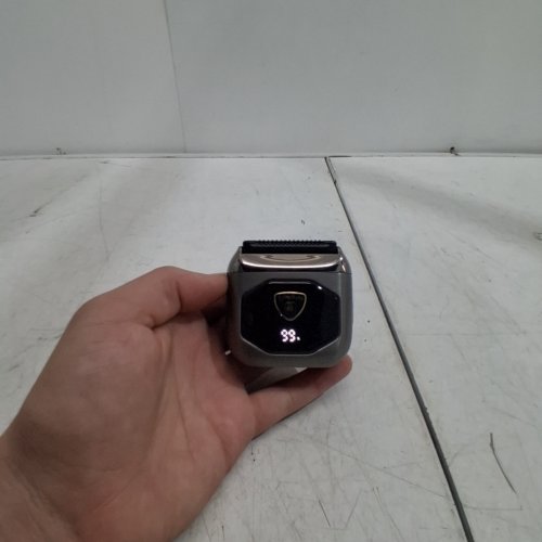 ECHOBYTE 4-BLADE AND FLOATING COMPACT HEAD ELECTRIC FOIL SHAVER - 3" - GUNMETAL GREY (MODEL: FK-715) image 2