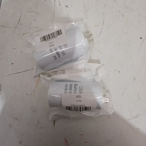 2PK MOTOR RUN CAPACITOR FOR KARCHER PRESSURE WASHER/PUMPS - 50/60HZ - WHITE image 2