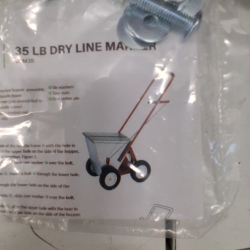 CHAMPION SPORTS CAPACITY LINE MARKER - 35LBS MAX - RED/SILVER (MODEL: DLM35) image 5