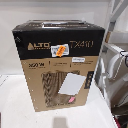 ALTO 350W POWERED PA SPEAKER WITH TWS BLUETOOTH - 2 CHANNEL MIXER - 10" MONITOR FOR MUSIC EVENT, BAND, DJ, REHEARSAL, VENUES - BLACK (MODEL: TX410) image 6