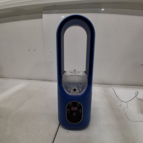 PORTABLE AIR CONDITIONER FAN - 5" X 12" - NAVY BLUE - (MODEL: Y088) image 2