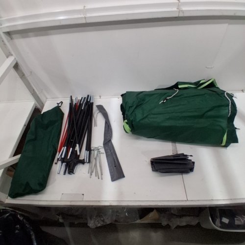 COLEMAN STARDOME DARKROOM CAMPING TENT - 10FT X 8FT (4 PERSON) - GREEN/BLACK image 2