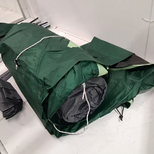 COLEMAN STARDOME DARKROOM CAMPING TENT - 10FT X 8FT (4 PERSON) - GREEN/BLACK image 5