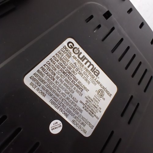 GOURMIA DIGITAL AIR FRYER - 120 V - 1700W - BLACK (MODEL: GAF-798) image 5
