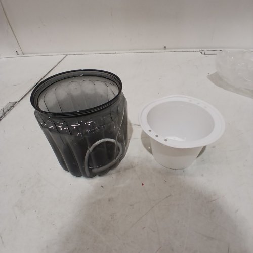 SELF WATERING HYDROPONICS PLANT POT - BLACK / WHITE image 2