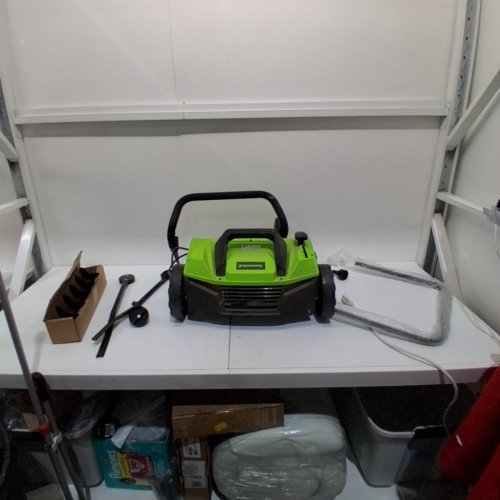 GREENWORKS 13 AMP 14" CORDED DETHATCHER (MODEL: DHA103) image 3