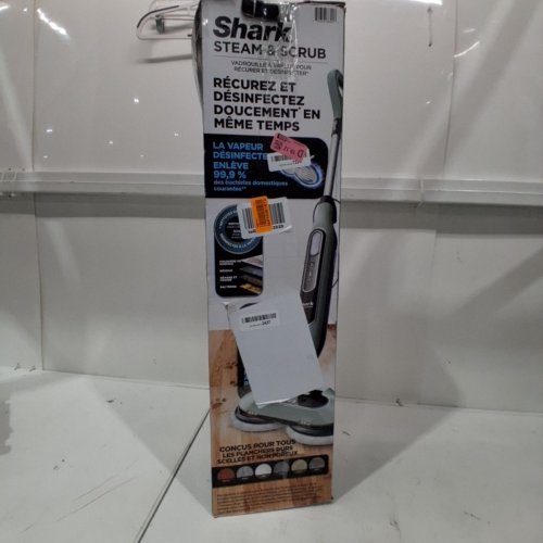 SHARK STEAM MOP FLOOR CLEANER - AQUA/WHITE SEAFOAM - (MODEL: S1000C T4) image 6
