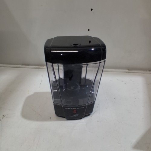 WALL MOUNTED BATTERY OPERATED MOTION SENSOR AUTOMATIC SOAP DISPENSER - 700ML - BLACK image 3