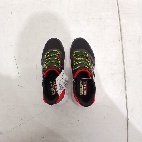 BOYS SKETCHERS SWIFT FIT BOUNDER-BRISK BURST SLIP ON SNEAKERS - SIZE 13 - RED/BLACK (STYLE: 2001661) image 2