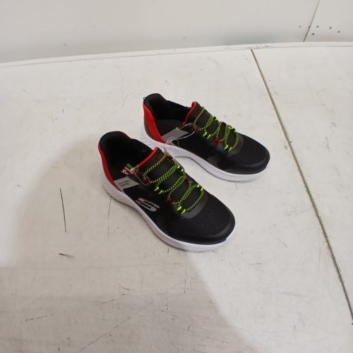 BOYS SKETCHERS SWIFT FIT BOUNDER-BRISK BURST SLIP ON SNEAKERS - SIZE 13 - RED/BLACK (STYLE: 2001661) image 3
