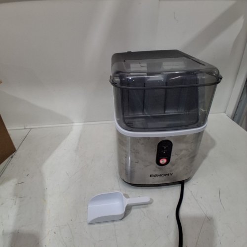 EUHOMY COUNTERTOP NUGGET ICE MAKER - MAKES 35LBS/DAY - STAINLESS STEEL (MODEL: IM-15S) image 3