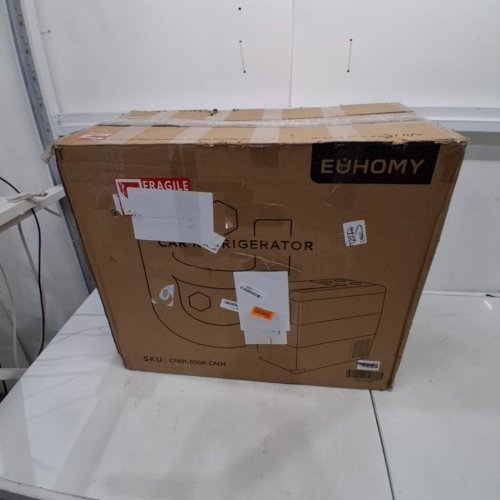 EUHOMY 12V PORTABLE COOLER/FREEZER FOR CAMPING OR HOME WITH APP CONTROL - 59QT -4F~68F - BLACK & GREY (MODEL: CF-55) image 5