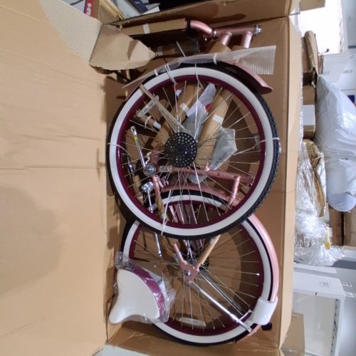 HUFFY GOOD VIBRATIONS WOMENS CRUISER BICYCLE - 26" - PINK / BROWN (MODEL: 31399344) image 2