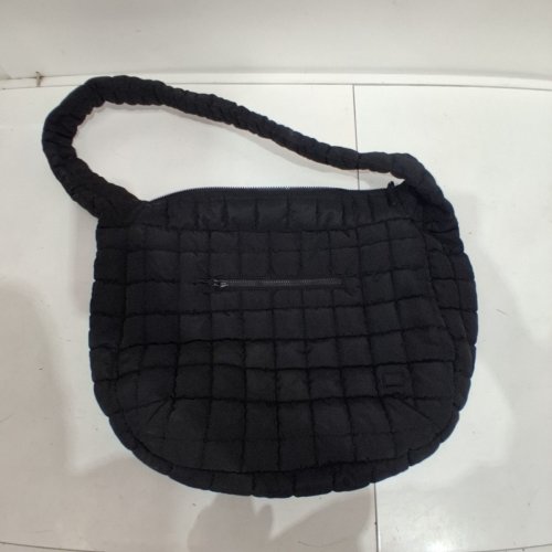 MONDETTA THE QUILTED FRONT ZIP TOTE BAG - BLACK (MODEL:1194279) image 2