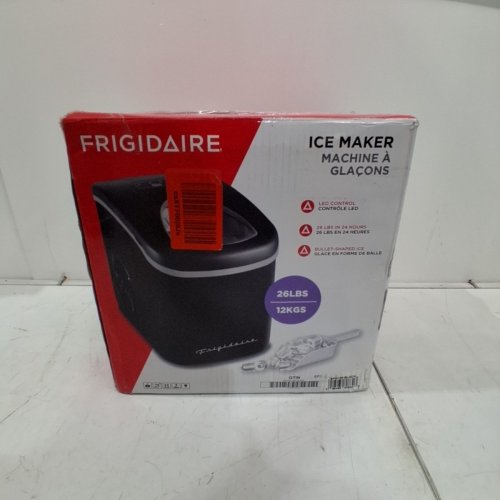 FRIGIDAIRE ICE MAKER MACHINE - MAKES UP TO 26LBS/DAY - BLACK (MODEL: EFIC108-BLACK) image 6