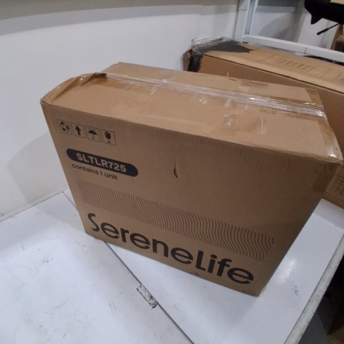 SERENE LIFE SINGLE TOUCH RECTANGULAR TOWEL BUCKET & BLANKET WARMER - BLACK/WHITE SLTLR750 image 5