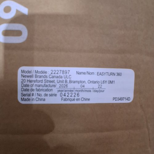 GRACO EASYTURN 360 2-IN-1 CONVERTIBLE CAR SEAT - CYRAN BLACK/GREY (MODEL: 2227897) image 2
