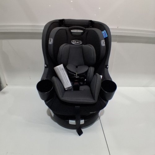 GRACO EASYTURN 360 2-IN-1 CONVERTIBLE CAR SEAT - CYRAN BLACK/GREY (MODEL: 2227897) image 4