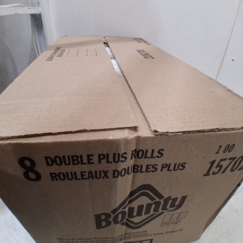 8PK BOUNTY DOUBLE PLUS PAPER TOWEL ROLLS - 103 SHEETS/ROLL - WHITE (MODEL: 15702) image 3