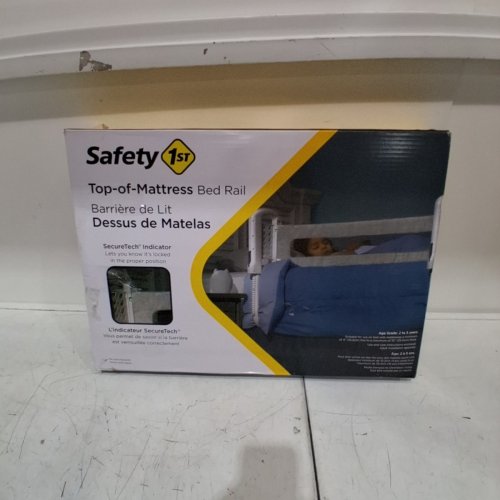 SAFETY 1ST 36" TOP-OF-MATTRESS BED RAIL - GREY (MODEL: BR017CEIU) image 4