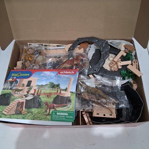 169PC SCHLEICH DINOSAURS CONQUEST OF THE DINO TEMPLE MEGA SET - AGES 5+ - (MODEL:42656) image 3