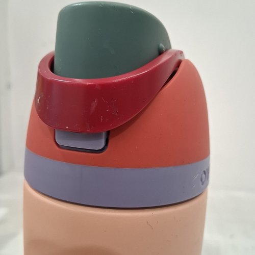 2PK OWALA STAINELSS STEEL INSULATED WATER BOTTLES - 24OZ - PINK/ORANGE image 4