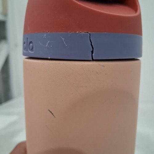 2PK OWALA STAINELSS STEEL INSULATED WATER BOTTLES - 24OZ - PINK/ORANGE image 5