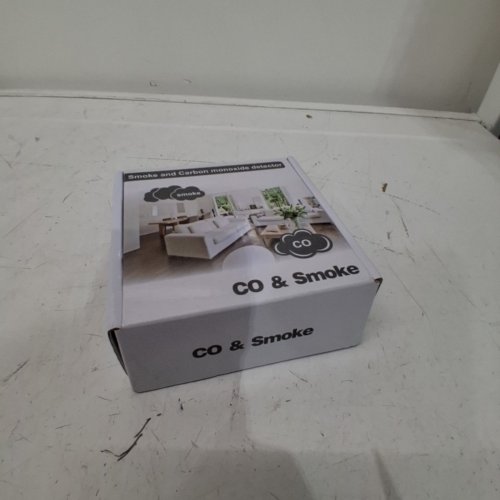 CO & SMOKE COMBINATION SMOKE AND CARBON MONOXIDE DETECTOR WITH DISPLAY - WHITE (MODEL:JZA-540COM-01) image 4