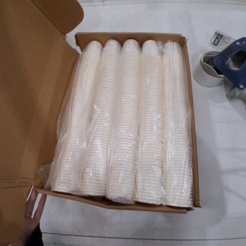600PK SMALL DISPOSABLE COFFEE CUPS - 2.5OZ - WHITE image 2