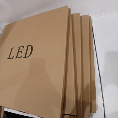 5PK LUMINOSUM DIMMABLE FLAT PANEL LAY IN FIXTURE DROP CEILING LED LIGHTS - 2FT X 2FT - 6000K - 36W - WHITE/ALUMINUM (MODEL: PL-2X2-5KK) image 4