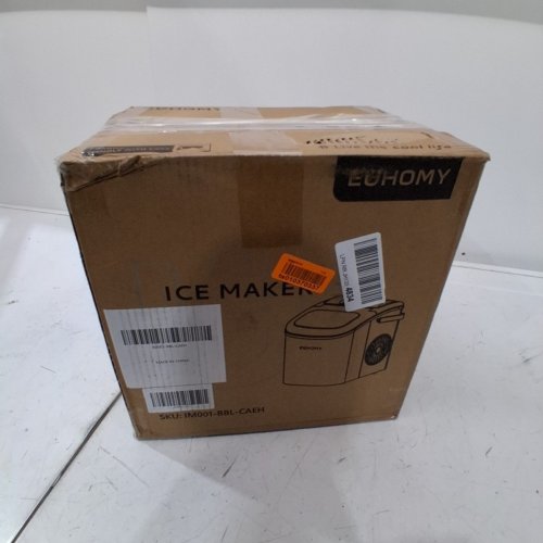EUHOMY COUNTERTOP ICE MAKER - MAKES 26LBS/DAY - BLACK (MODEL: IM-06D) image 6