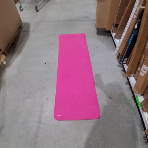 AMAZON BASICS EXTRA THICK YOGA MAT - PINK image 2