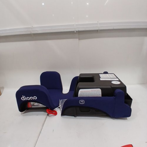 DIONO FOLDABLE AIRI TRAVEL HIGH BACK BOOSTER SEAT - 43"-57" (40-100LBS) - BLUE SURGE/NAVY (MODEL: 55002-NA-01) image 3