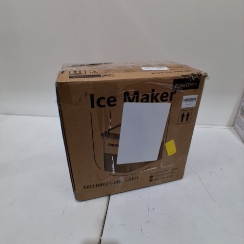 EUHOMY SELF-CLEANING BULLET COUNTERTOP PORTABLE ICE MAKER WITH ICE SCOOP - MAKES 27LB PER DAY - BLACK (MODEL: IM021-BBL-CAEH) image 5