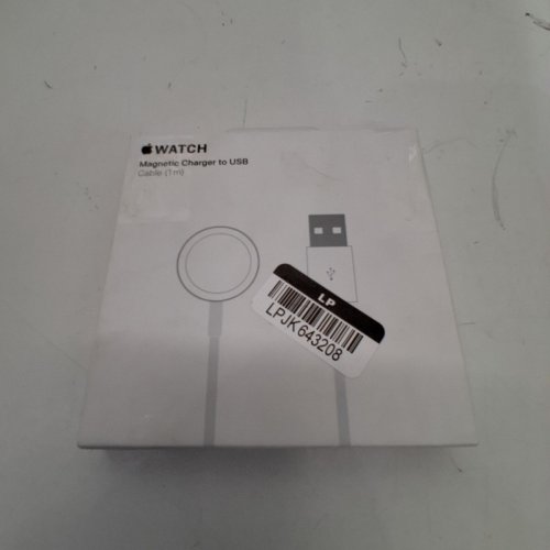 APPLE WATCH MAGNETIC CHARGER TO USB-A - 3.3FT - WHITE (MODEL: A2255) image 3