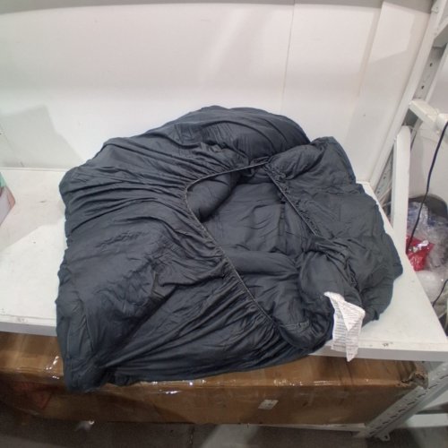 HYLEORY FITTED COOLING MATTRESS TOPPER - CAL KING - DARK GREY image 4