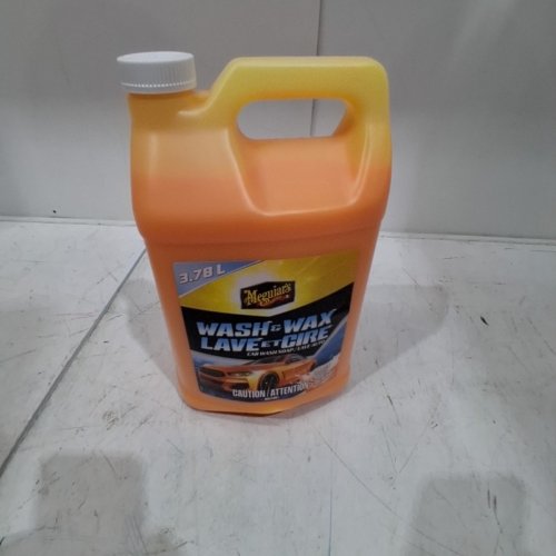 MEGUIAR'S WASH & WAX CAR WASH SHAMPOO - 3.78 L - CITRUS SCENT (MODEL: 1993762) image 2
