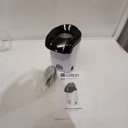 SALTON CINEMA POPPER HOT AIR POPCORN MAKER - WHITE(MODEL: CP-1750) image 3