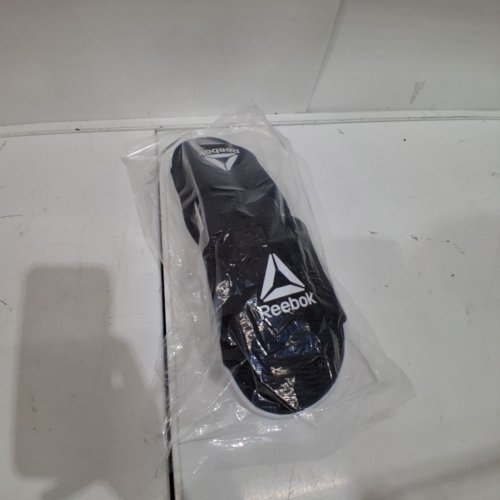 REEBOK SLIDE SANDALS - SIZE 9 - BLACK AND WHITE image 5