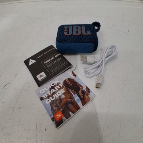 JBL GO4 - ULTRA-PORTABLE, WATERPROOF AND DUSTPROOF BLUETOOTH SPEAKER - OCEAN BLUE (MODEL: JBLGO4BLUAM) image 3