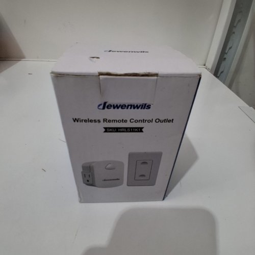 DEWENWILS WIRELESS PROGRAMMABLE REMOTE CONTROL OUTLET KIT - 100FT RF RANGE - WHITE (MODEL: HRLS11C1) image 6