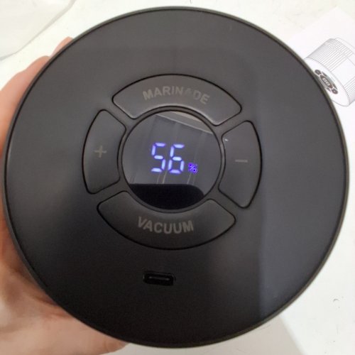 MASON JAR VACUUM SEALER - 3W, 4.7 V-5.2 V, BLACK (MODEL: QH-H60) image 2