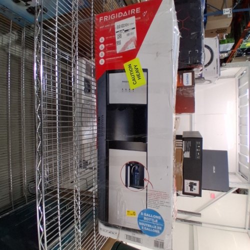 FRIGIDAIRE HOT AND COLD WATER DISPENSER - 5 GALLON - STAINLESS STEEL/BLACK (MODEL: EFWC505) image 5