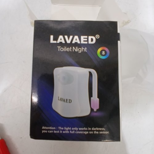 LAVAED TOILET NIGHT LIGHT - WHITE image 2